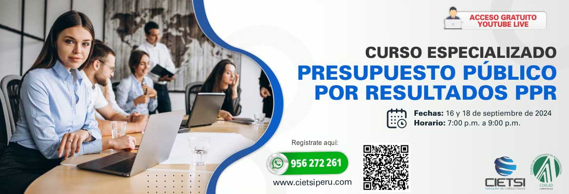 curso especializado presupuesto pUblico por resultados ppr 2024